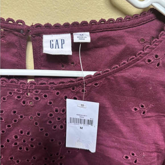 NWT Gap purple blouse - Picture 3 of 3